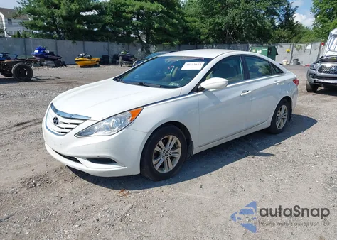 2012 Hyundai Sonata Gls z USA, uszkodzony, nr VIN 5NPEB4ACXCH407038